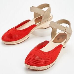 Jax & Bard Castine Knit Mary Jane Clogs Size 37